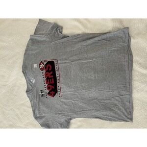 Fanatics San Francisco 49ers Super Bowl LVIII T-Shirt Mens Size XL Gray Roster